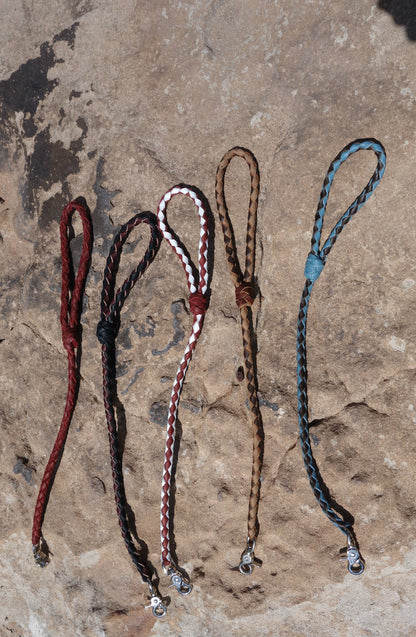 Classic Braided Leather Dog Leash  4' in  length - Sedona Leather Company L.L.C.  - 1