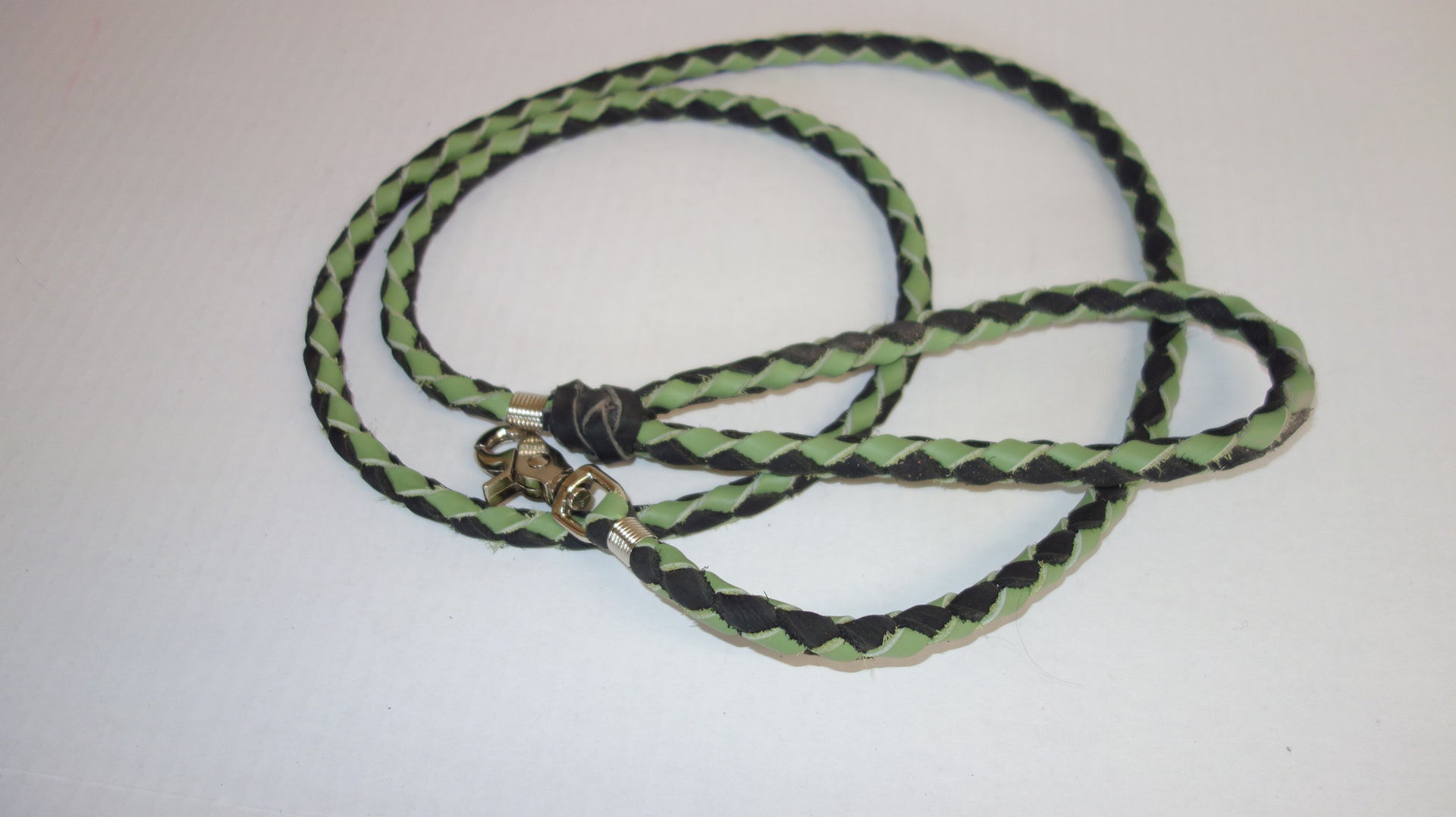 2' Braided Leather Dog Leash – Sedona Leather Company