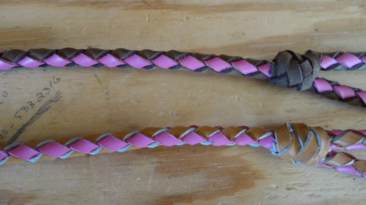 The Metropolitan Dog Leash (Two Handle Braided Leather 5' Dog Leash) - Sedona Leather Company L.L.C.  - 9