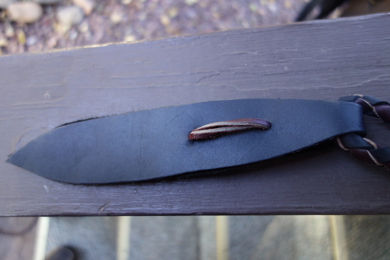 Braided Leather 8.5' Romel Horse Reins - Sedona Leather Company L.L.C.  - 2