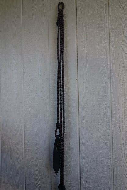 Braided Leather 8.5' Romel Horse Reins - Sedona Leather Company L.L.C.  - 4