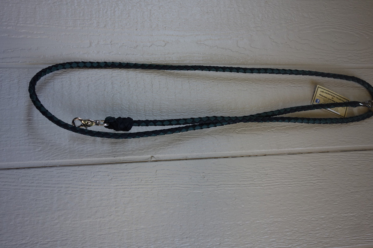 Braided Leather Roper Reins 7.5' - Sedona Leather Company L.L.C.  - 3