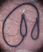 The Metropolitan Dog Leash (Two Handle Braided Leather 5' Dog Leash) - Sedona Leather Company L.L.C.  - 5
